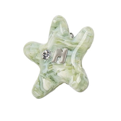 Mini Matcha Cream Starfish Side Clip