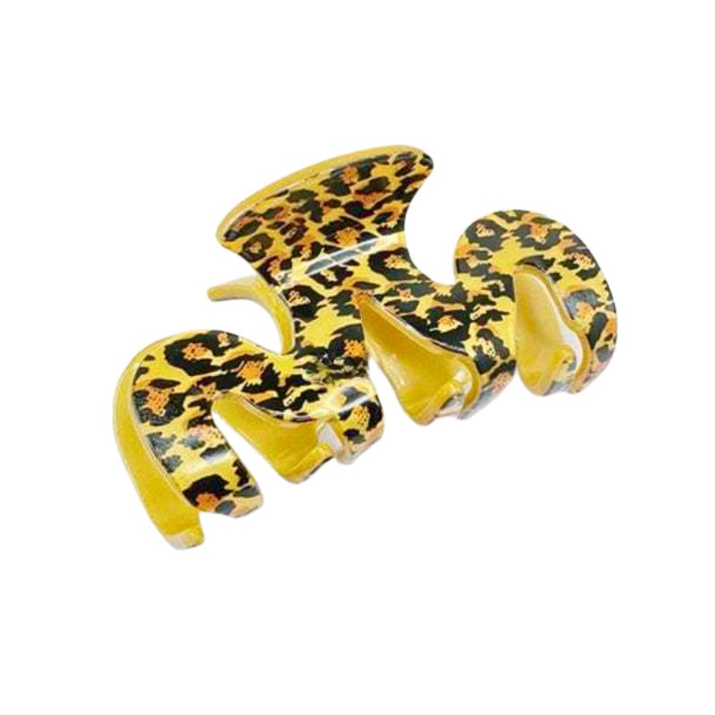 Leopard Print Hair Claw