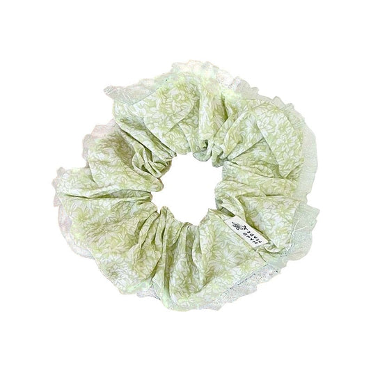 Green round hair band