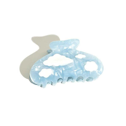 White Clouds In Blue Sky Hair Claw