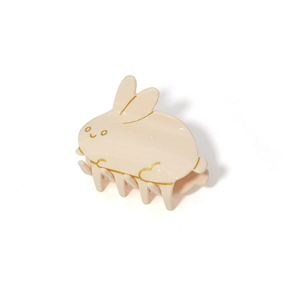 Cute Sweet Rabbit Bunny Animal Hair Claw