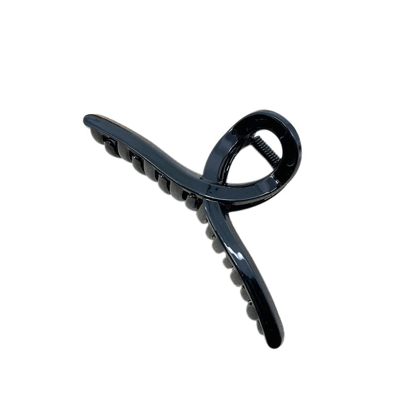 Large Black Cross Hair Claw for Thick Hair Grabing Tightly丨Lemonschunks