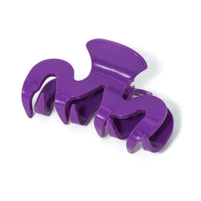 Purple Premium Sense M-shaped Wave Hair Claws