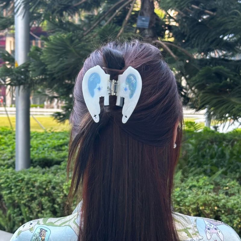 Medium Celestial Wings Hair Claw