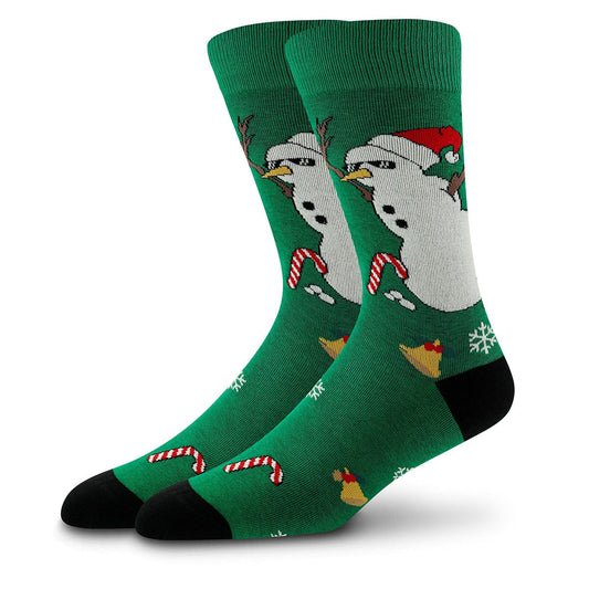 Sunglasses Snowman Socks