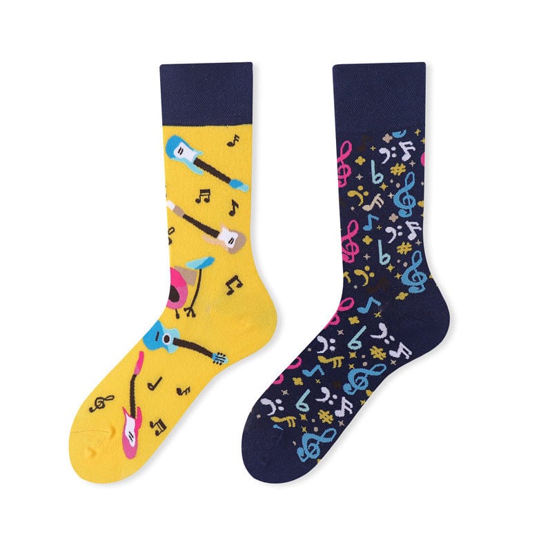 Guitar Notes Socks