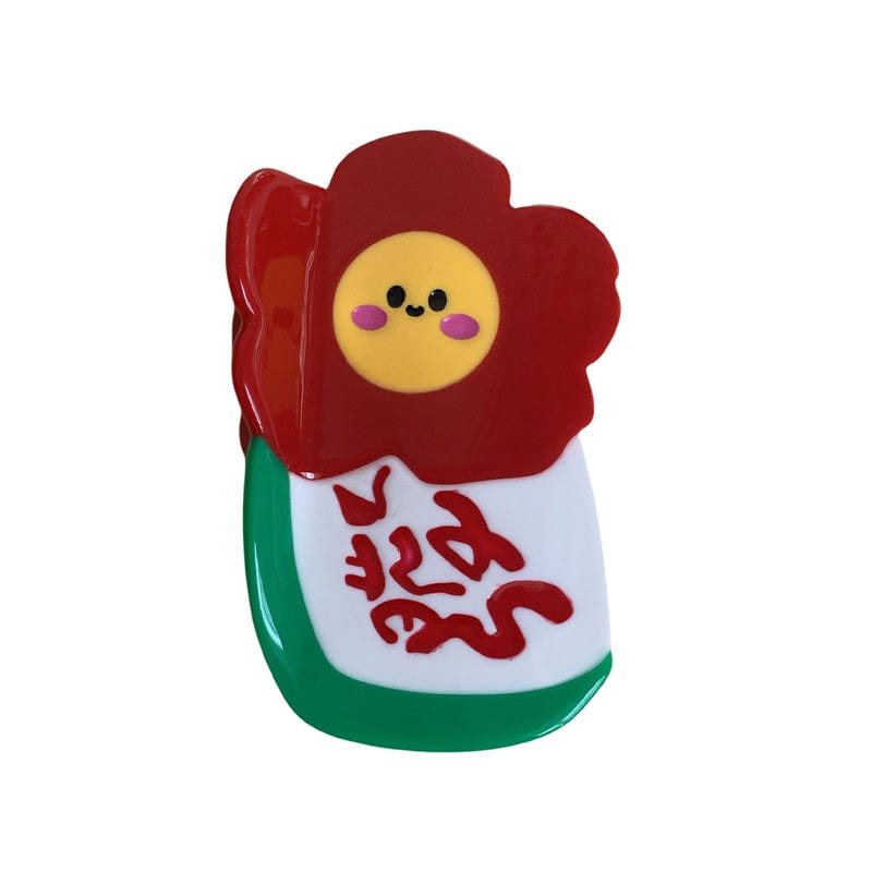 Medium Fortune Flower Hair Claw