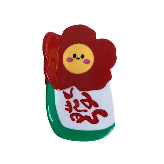 Medium Fortune Flower Hair Claw