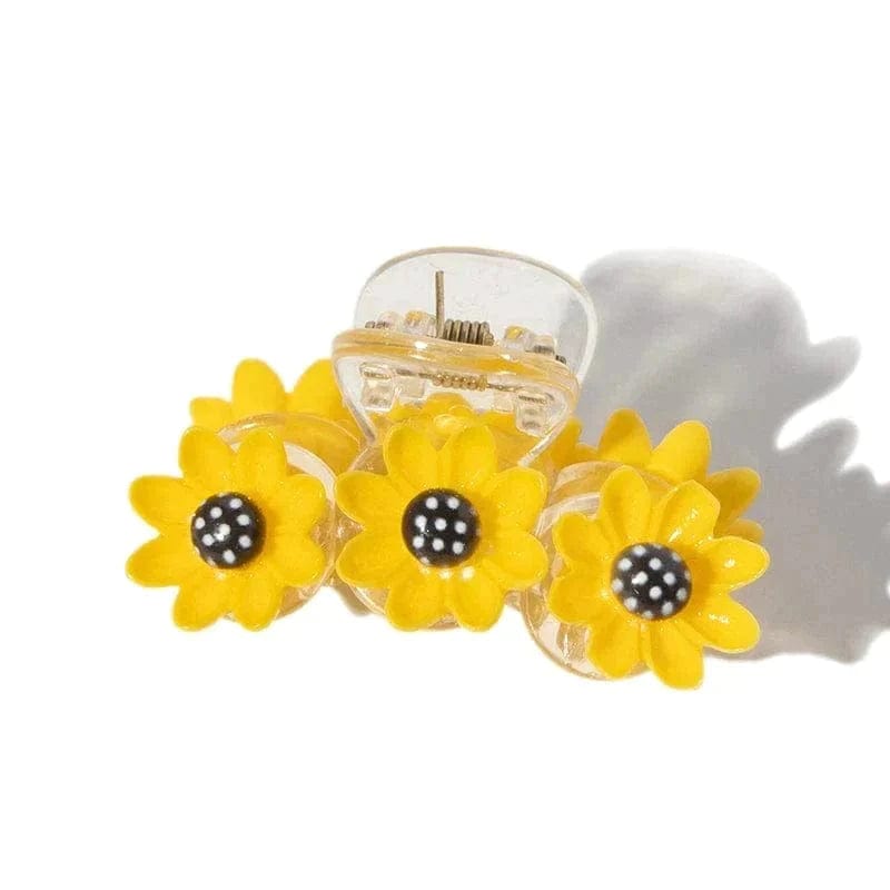 Sunflower Yellow Hair Claw