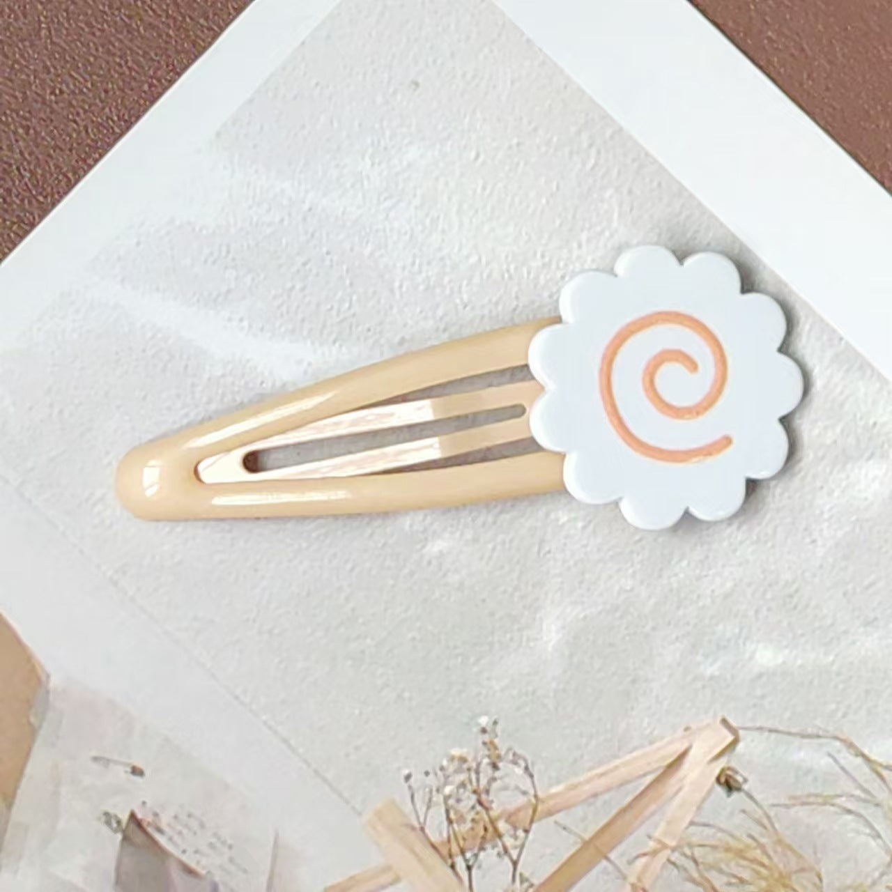 Narutomaki Side Hair Clips (2-Pack)