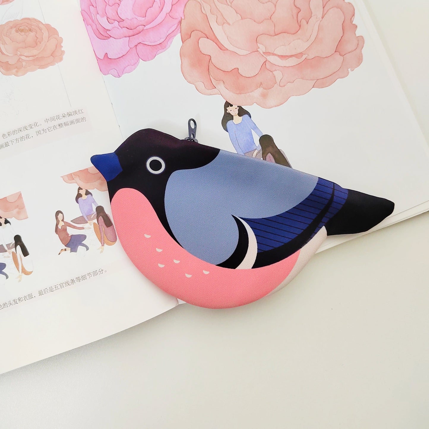 Bullfinch Zipper Coin Purse