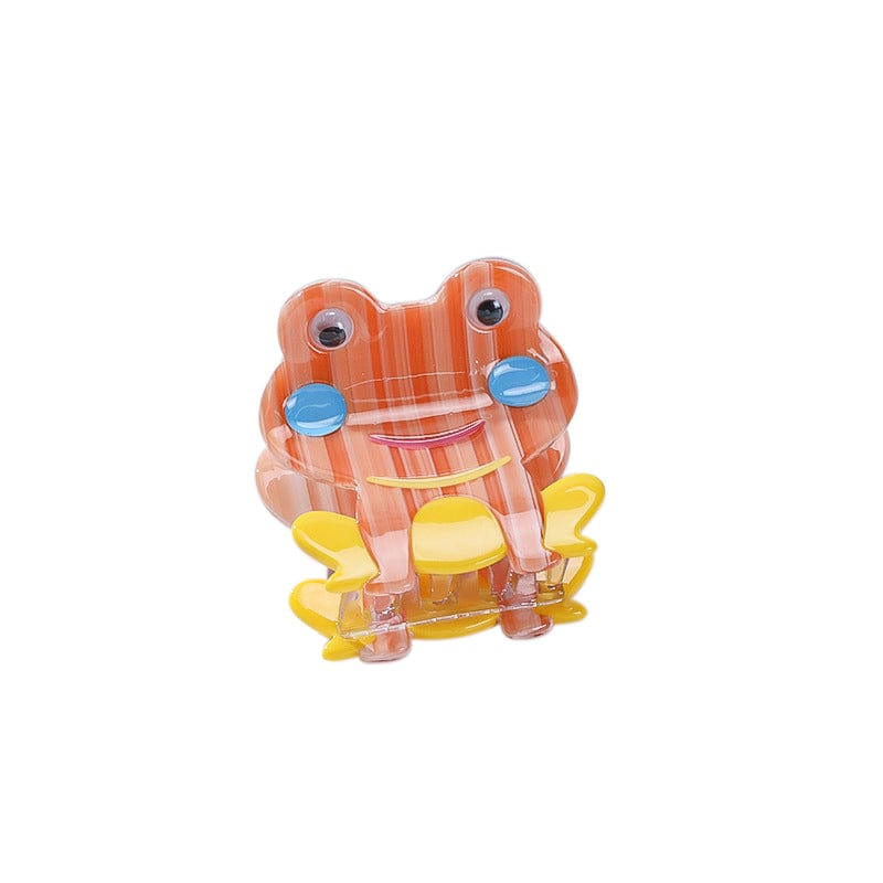 Mini Coral Frog Hair Claw丨Lemonschunks