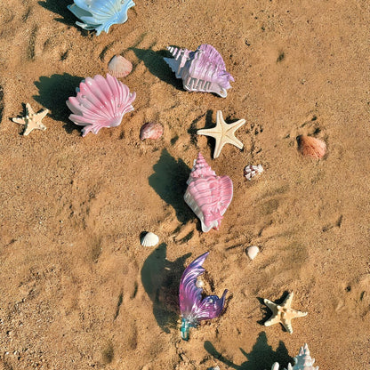 Jumbo Spiral Seashell Hair Claw