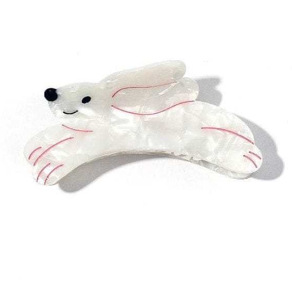Delightful Running Bunny Rabbit Hair Claw