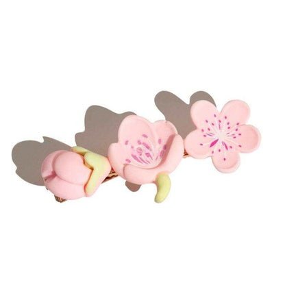 Handmade Starfruit Flower Clip