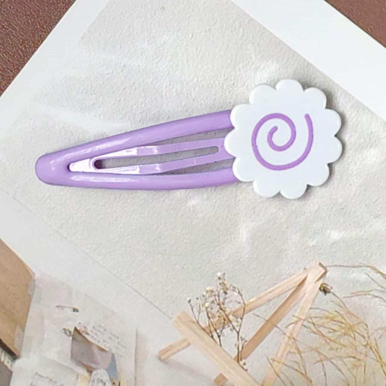 Narutomaki Side Hair Clips (2-Pack)