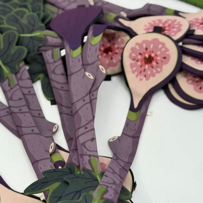 Botanical Series Wristlet + Card Case丨Lemonschunks