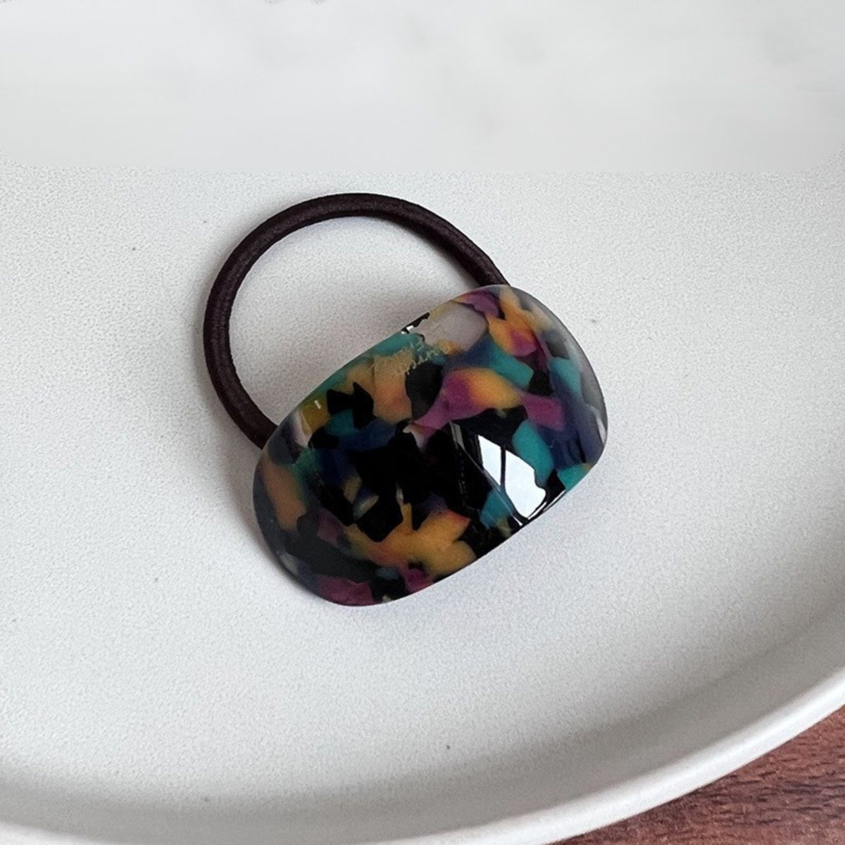 Oval French Hair Tie