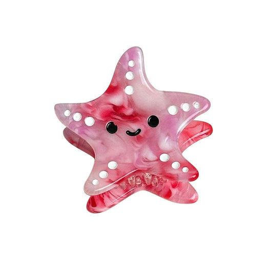 Mini Healing Vibes Starfish Hair Claw | Lemonschunks