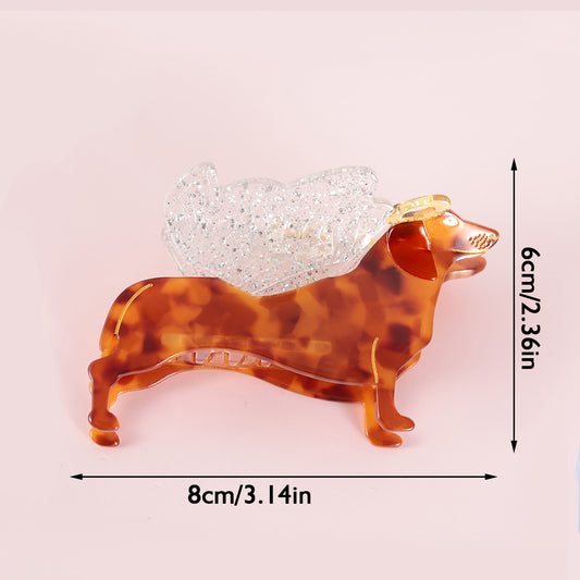 Medium Angel Dachshund Hair Claw
