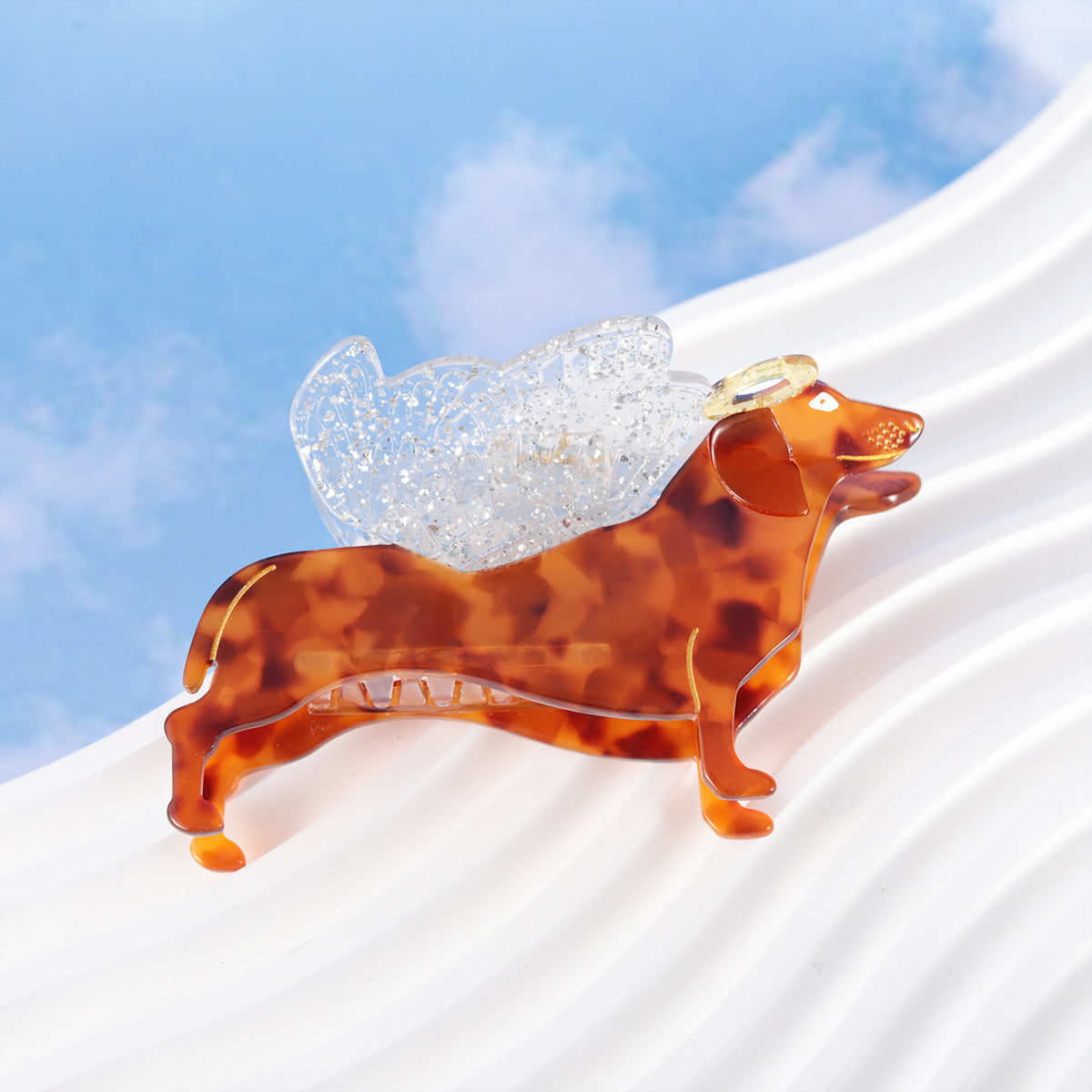 Medium Angel Dachshund Hair Claw