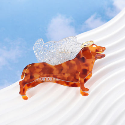 Medium Angel Dachshund Hair Claw