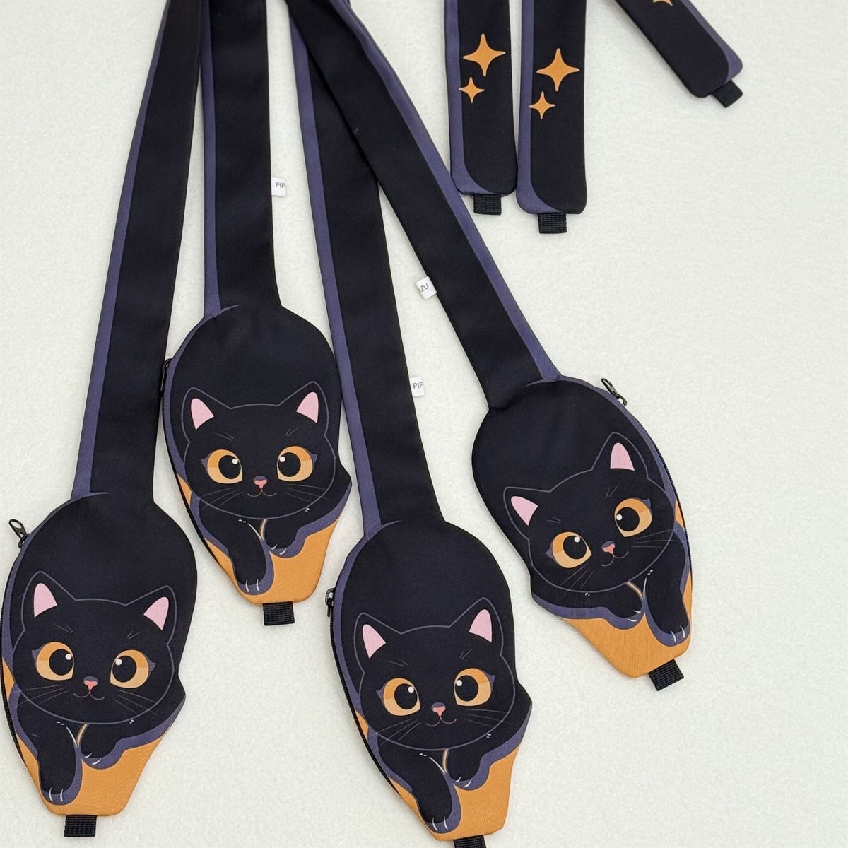 Cat Strap Card Holder