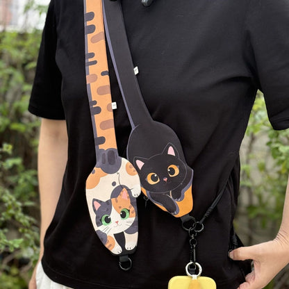Cat Strap Card Holder