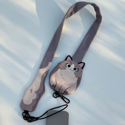 Cat Strap Card Holder