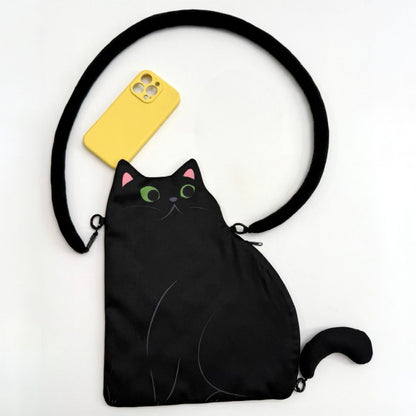 Cat Strap Card Holder