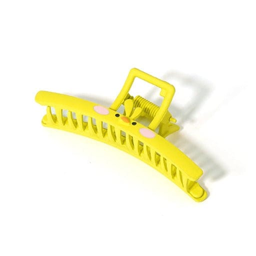 Cute Chick Animal Metal Hair Claw