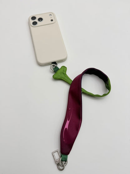 Vegetable Eggplant Cucumber Scallion Garlic Wrist Strap