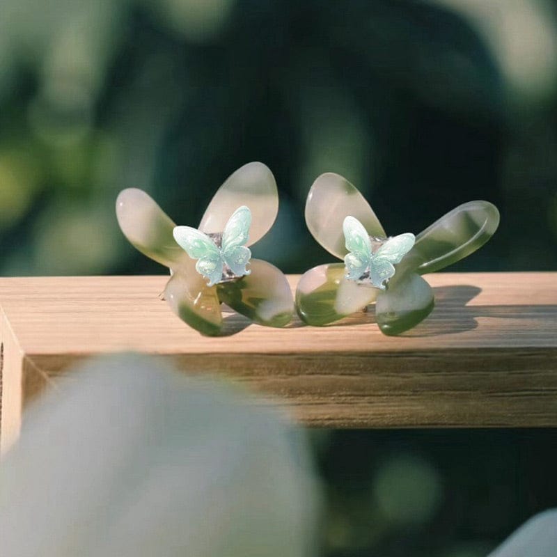 Green Butterfly Earring丨Lemonschunks