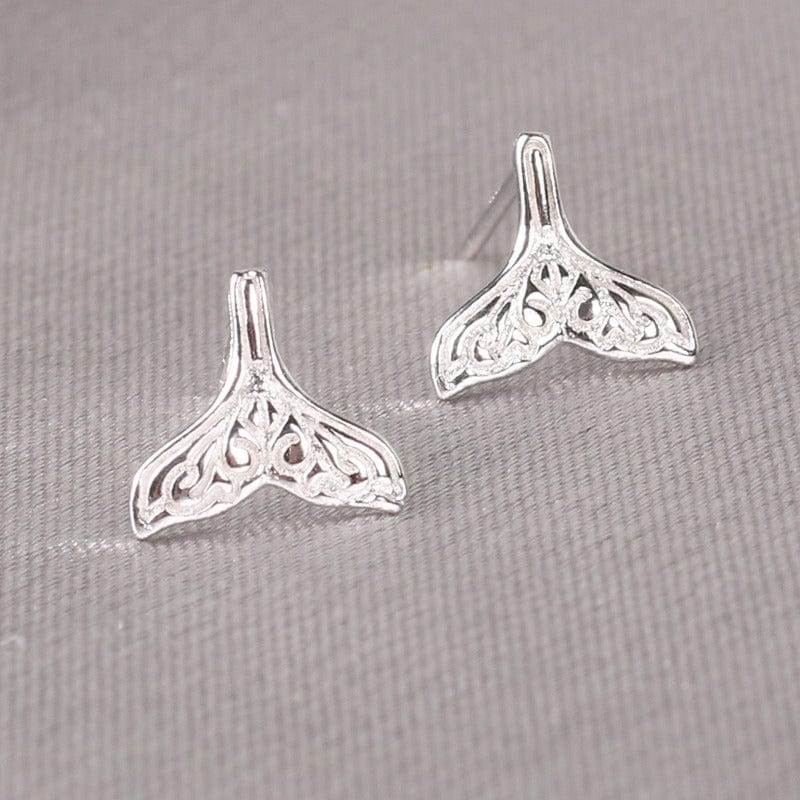 Silver Mermaid Earrings