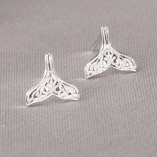 Silver Mermaid Earrings
