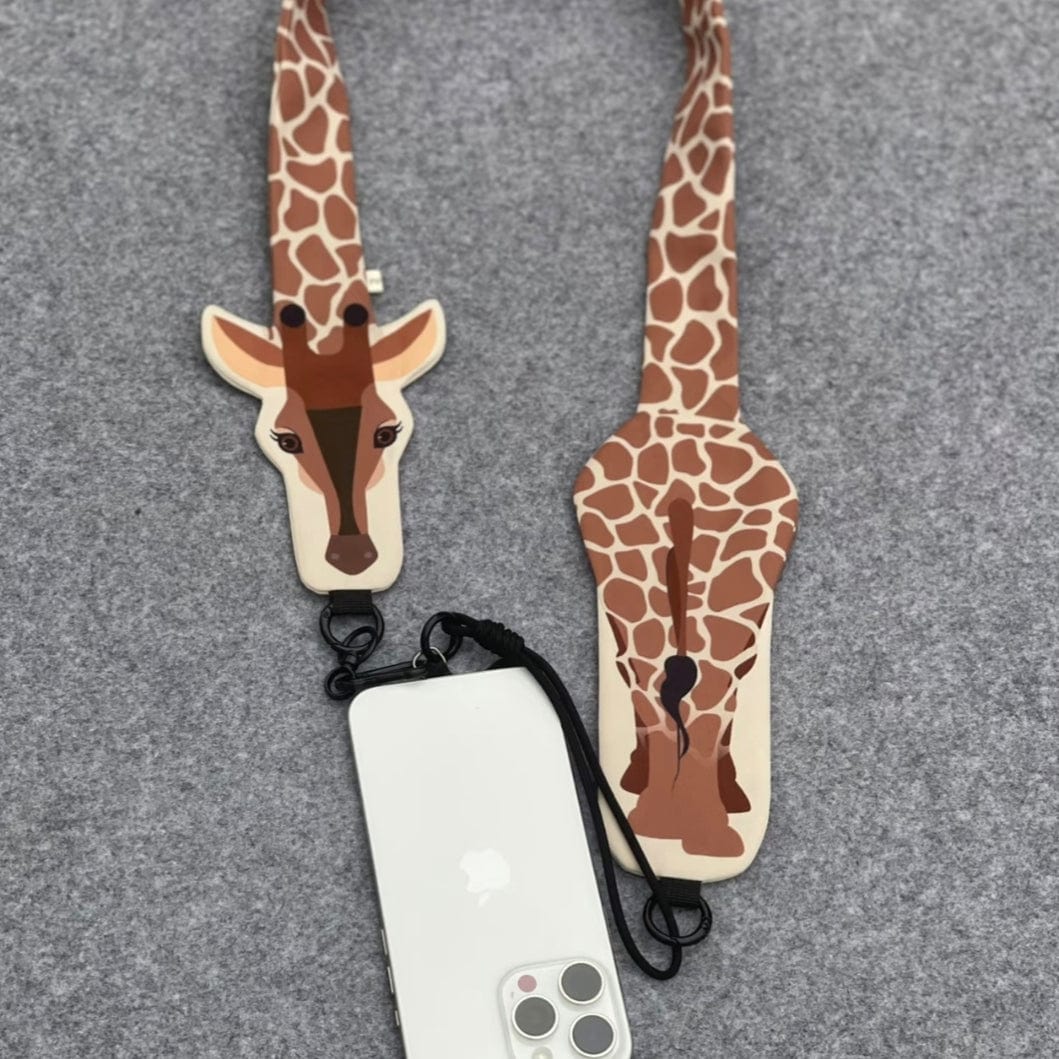 Giraffe Crossbody Phone Strap