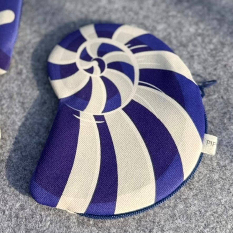 Conch Shell Zipper Card Holder| Lemonschunks