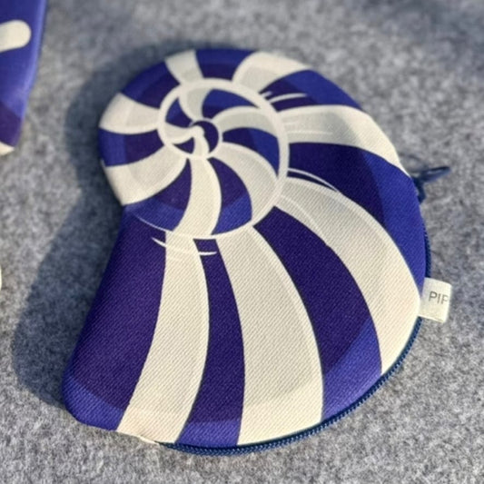 Conch Shell Zipper Card Holder| Lemonschunks