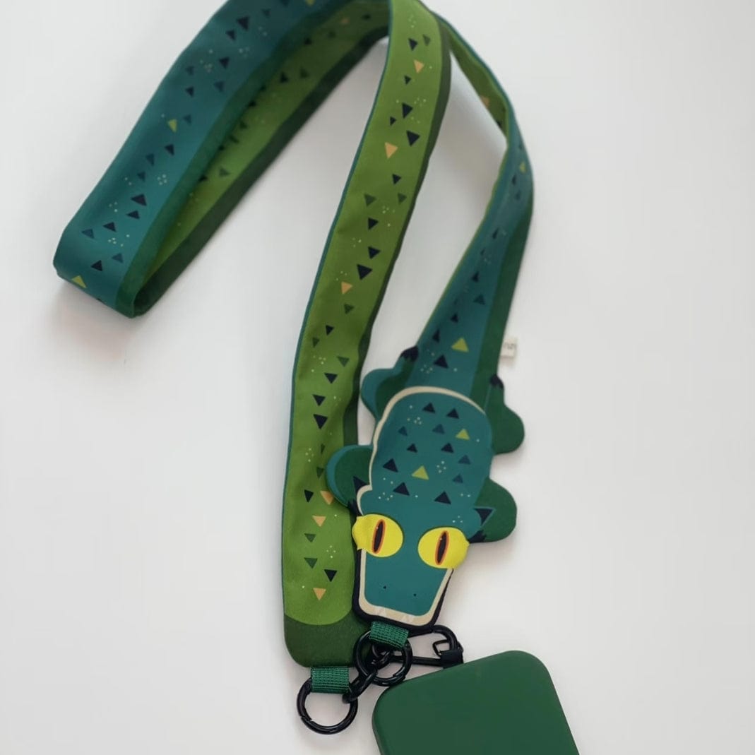 Crocodile Crossbody Phone Strap | Lemonschunks