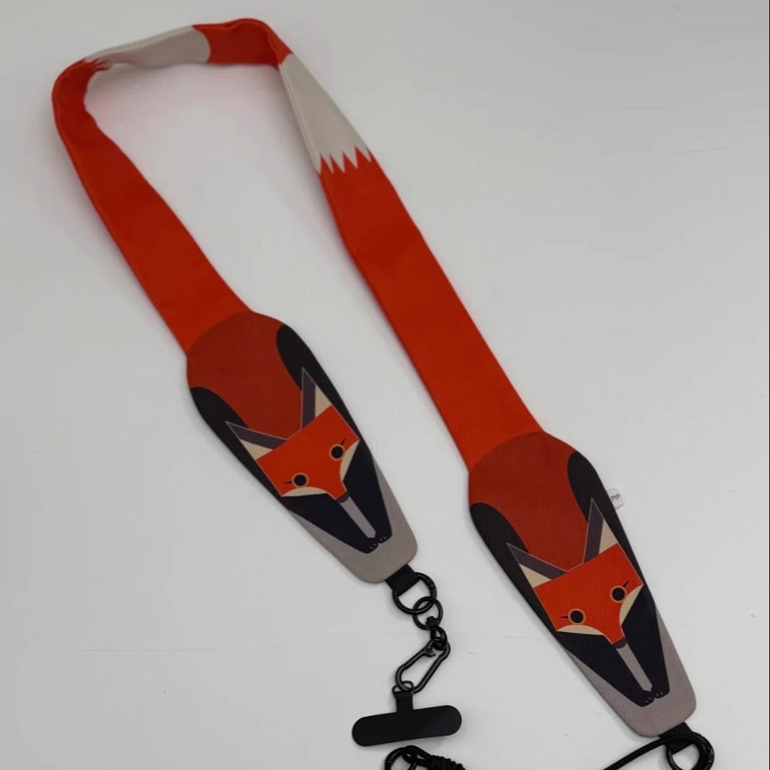 Red Fox Crossbody Phone Strap | Lemonschunks
