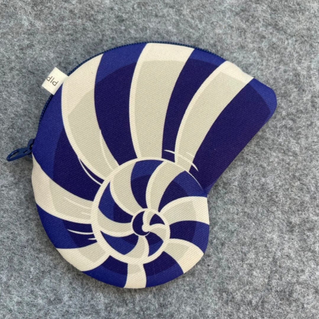 Conch Shell Zipper Card Holder| Lemonschunks