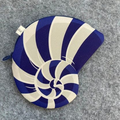 Conch Shell Zipper Card Holder| Lemonschunks