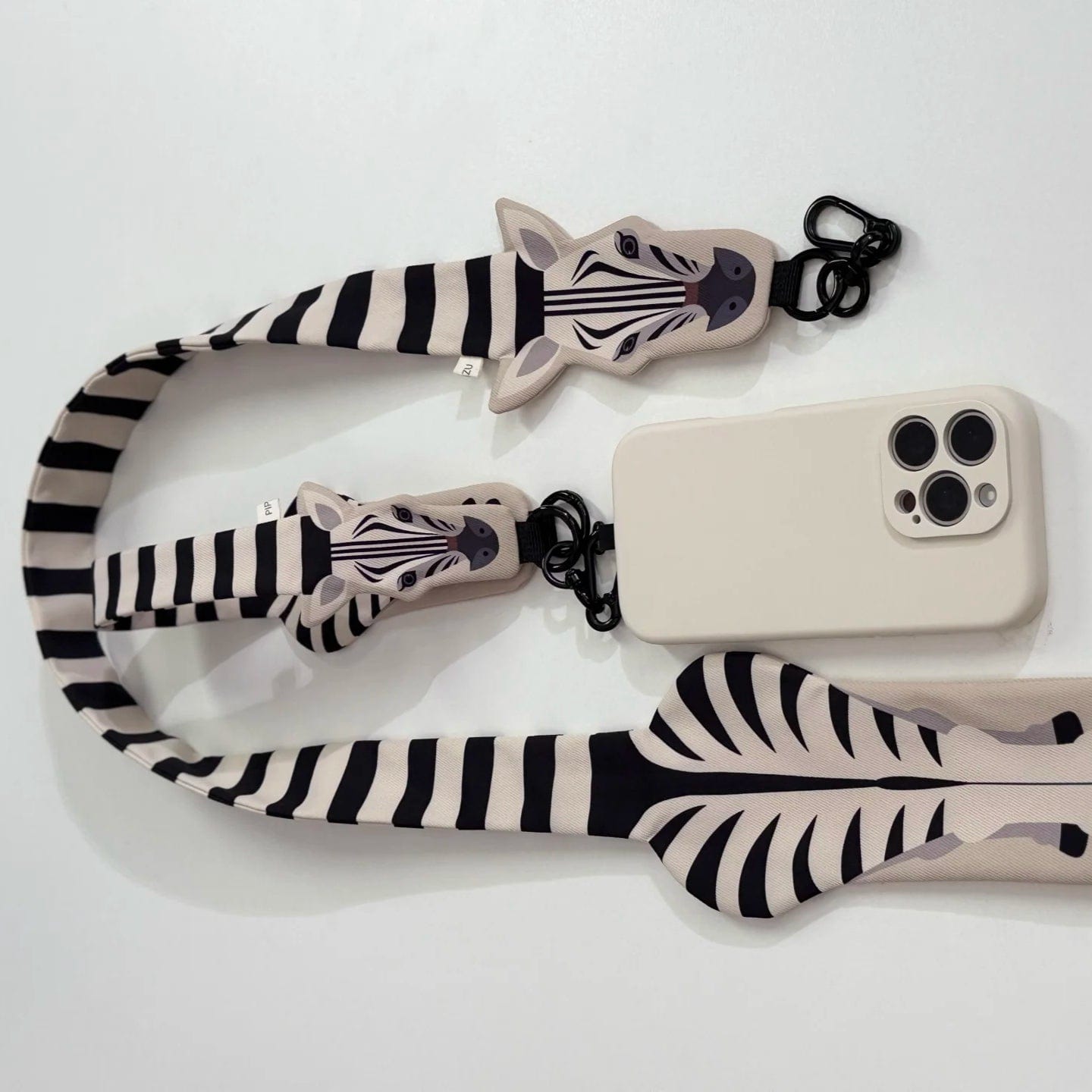 Zebra Crossbody Phone Strap | Lemonschunks