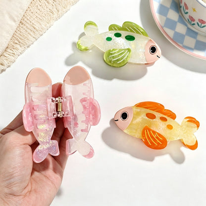 Medium Green Fish Hair Claw