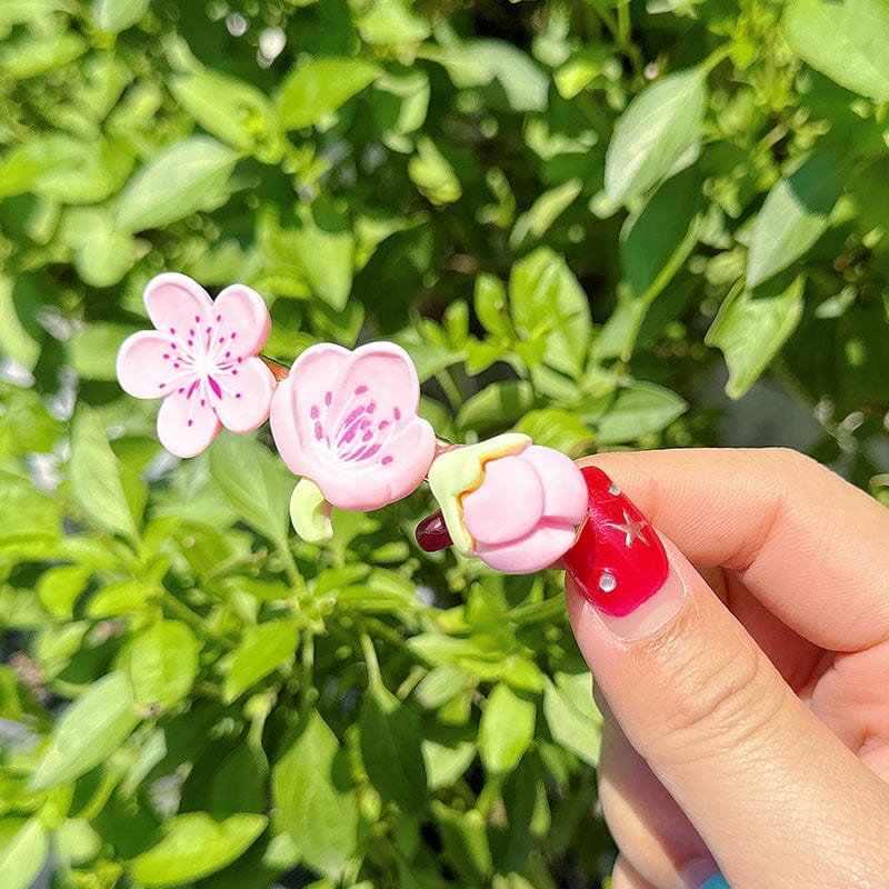 Handmade Starfruit Flower Clip