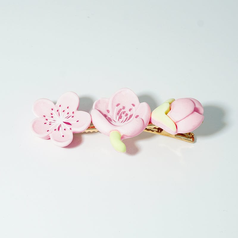 Handmade Starfruit Flower Clip
