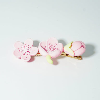 Handmade Starfruit Flower Clip