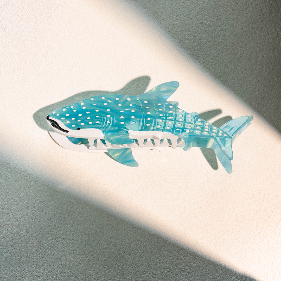 Jumbo Diamond Blue Whale Shark Hair Claw Clip | Lemonschunks