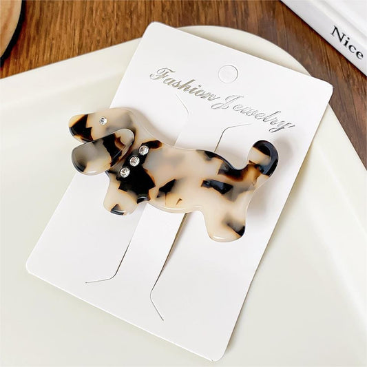 Dachshund Dog Acetate Hair Clip Accessories丨Lemonschunks
