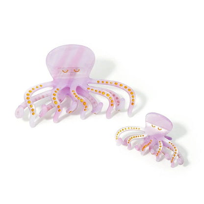 Medium Octopus  Hair Claw Clips